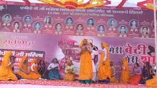 पहली बार कॉलेज में मीणा गीत ! Meena Girls Dance & Geet