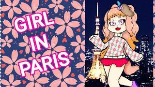 Girl In Paris | Manga -  Chibi (ちび) | Drawing With Angel | Menggambar Manga | Drawing Tutorial