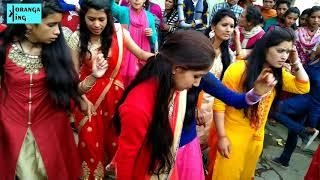 Kumauni marriage girls dance || Chholiya dance|| kumauni marriage video|| Khadak_weds_ganga part - 5