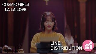 Cosmic Girls - La La Love Line Distribution
