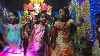 Small girls dance for ganpathi