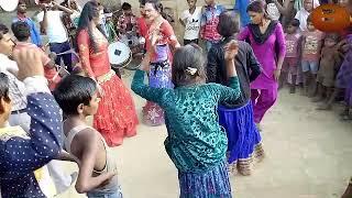 Dehati Girls Dance In Village shadi Band Baja dance video 2019,DSD Style