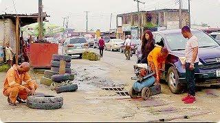 LOVE STORY OF RICH MAN AND THE POOR TYRE FILLER WILL MAKE YOU CRY - NIGERIAN MOVIES 2018