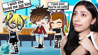 The BAD GIRL Fell In LOVE With The NERD! - Gacha Life Reaction (Mini Movie) -