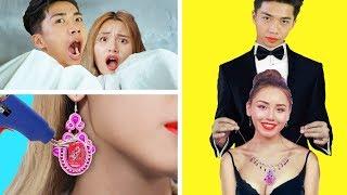 Challenge Creation Secrets earrings for passionate love! Girl Hacks DIY That Will Change Your Life