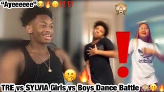 TRE vs SYLVIA Dance Battle ???? Boys vs Girls Instagram Starts Compilation REACTION ????????‼️