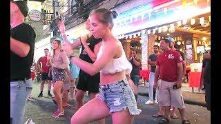 Russian Girls Dancing - Walking Street Pattaya Thailand