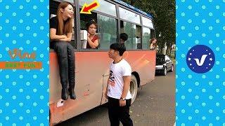 Best Funny Videos 2019 ● Cute girls doing funny things P3