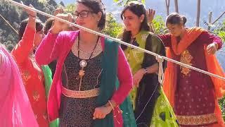 Bhaderwahi girls dance in marriage of Deepa