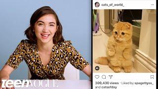 Rowan Blanchard Breaks Down Her Favorite Instagram Follows | Teen Vogue