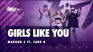Girls Like You - Maroon 5 ft. Card B | FitDance Life (Choreography ) Dance Video