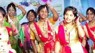 Saibaba Central School, Ongole Annual Day 2018-19 Senior Girls Dance