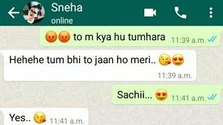 Chat with cute girl ???????????? Whatsapp Chat Love Story in Hindi | Love Chat
