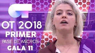 "CRAZY IN LOVE" - ALBA RECHE | PRIMER PASE DE MICROS GALA 11 | OT 2018