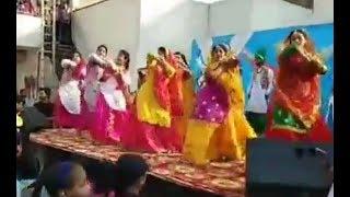 Punjabi Singer and School Girls Dance Performance at Play Way School Patiala