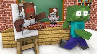 Monster School: GIRLS LOVE GRANNY + DRAWING CHALLENGE - Minecraft Animation