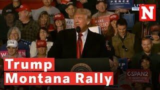 'I Finally Heard It From A Woman:' Trump Responds To 'I Love You' From Montana Crowd