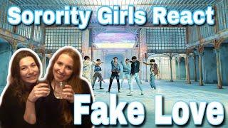 Sorority Girls React to BTS Fake Love | Episode 18