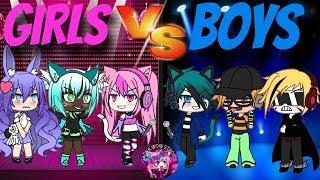 Boys VS Girls Singing Battle||GLMV||Gacha Life Music Video