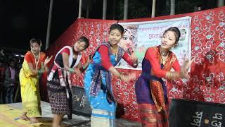 Assamese Song Dance | Local Girls Dance | Rista TV Local Channel 3