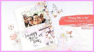 "Scrappy Girls on Tour" ~ Scrapbooking Process Video + + + INKIE QUILL