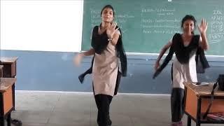 college girls dance performance telugu mass songs