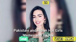 Indian and Pakistani Hottest Girls Dance and Memes | TikTok | Memes