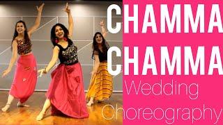 #chammachamma #nehakakkar CHAMMA EASY STEPS / WEDDING CHOREO/ STEPS FOR GIRLS/ RITU'S DANCE STUDIO