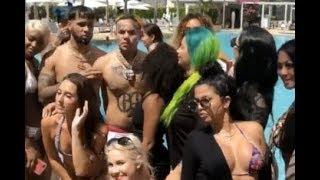 6ix9ine Gets Major Groupie Love In Miami Girls Wont Stop Touching Him