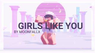 Girls Like You - Maroon 5 (Roblox Music Video) | moonfallx