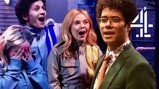 "This Is Brutal" - We LOVE Richard Ayoade's Interactions with Derry Girls Cast! | Crystal Maze