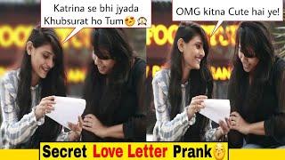 Secret 'LOVE LETTER' To My Girlfriend PRANK???? | Proposing Girls Using Ferrari | Pranks in india 20