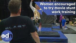 Women encouraged to try movie stunt work training