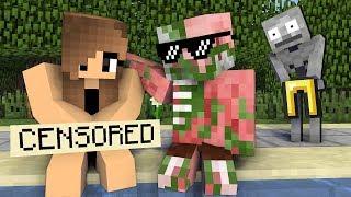 Monster School : GIRLS LOVE SWIMMING CHALLENGE - PART 2 - Minecraft Animation