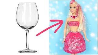 DIY Barbie Clothes and Creative Doll Crafts ~ Easy Clothes Hacks For Girls ~ Brilliant DIY Ideas