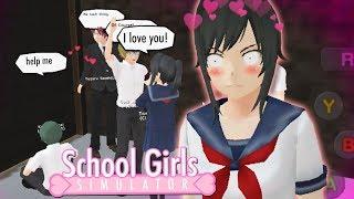 Why have one senpai when you can HAVE THEM ALL?!  | School Girls Simulator (Yandere app)