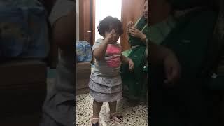 Cute little girl dancing.  On dil chori  sadda hogaya  very cute