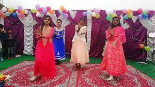 New year 2019 Youth Girls Dance  in Abundant Life Church Mandhiala