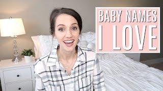 BABY NAMES I LOVE BUT WONT BE USING // GIRL AND BOY BABY NAMES // THE SIMPLE LIFE