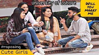Bluetooth Prank Proposing Cute Girls - Singing Mix | UOL | Prank In Pakistan
