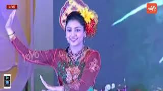 Malaysian Girls Group Dance Performance | Bathukamma Celebration 2018 in Hyderabad | YOYO TV