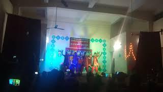 A Group dance by Girls on the eve of NEW YEAR