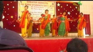 College  girls Dance | Saha Himalay Hajw Bodo Song |Bodo Video