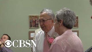 Widowed man and woman find love at senior living facility
