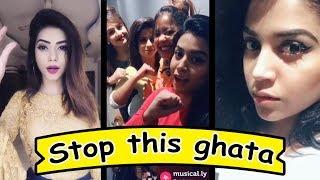 ISME TERA GHATA MERA KUCH NAHI JATA | 4 VIRAL MUSICALLY GIRLS MUST BE STOPPED !!!