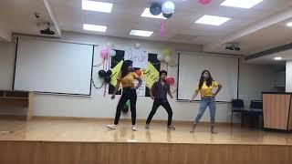 Girls Dance at college Theme Group Week
