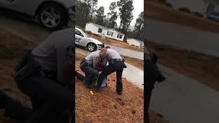 North Carolina deputy under investigation after video shows him slamming teenage girls to the ground