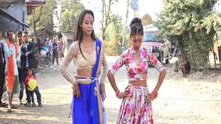 Chitwan tharu girls dance at wedding ceremony haraeiya