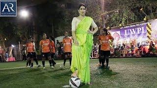 Sagarika Ghatge Promotion of the film Monsoon Football at Women’s Football League | ARentertainment