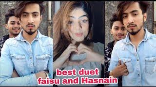 Mr faisu & Hasnain Khan | new musically video | Best Duet | with Girls letest Tik Tok videos